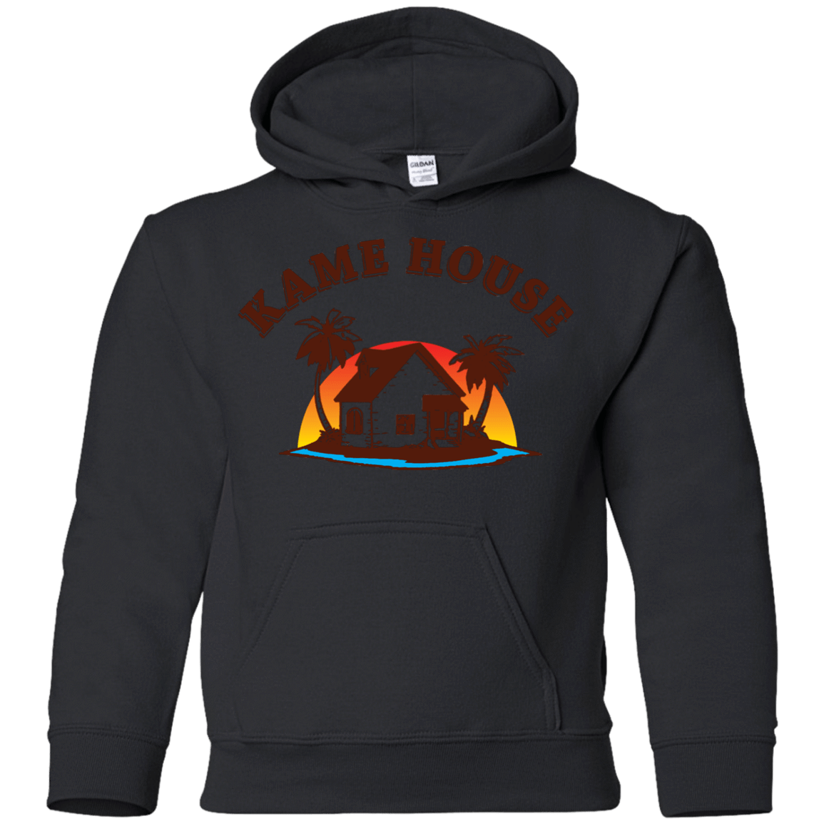 Sweatshirts Black / YS Kame House Youth Hoodie