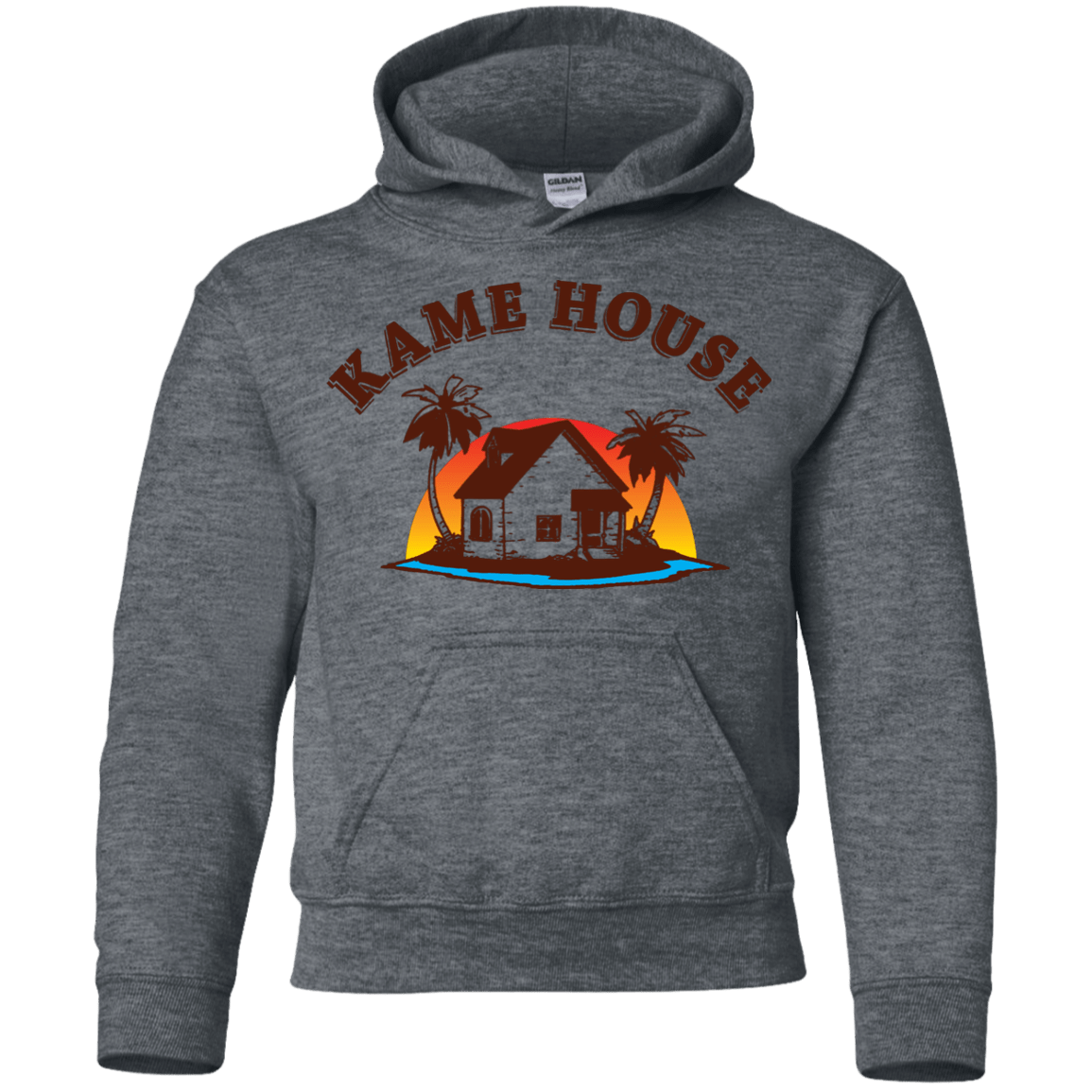 Sweatshirts Dark Heather / YS Kame House Youth Hoodie