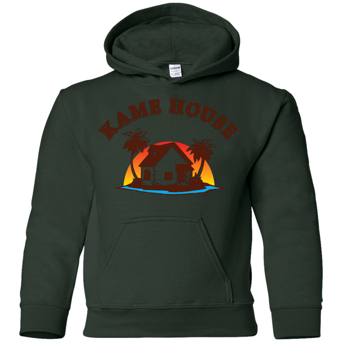 Sweatshirts Forest Green / YS Kame House Youth Hoodie
