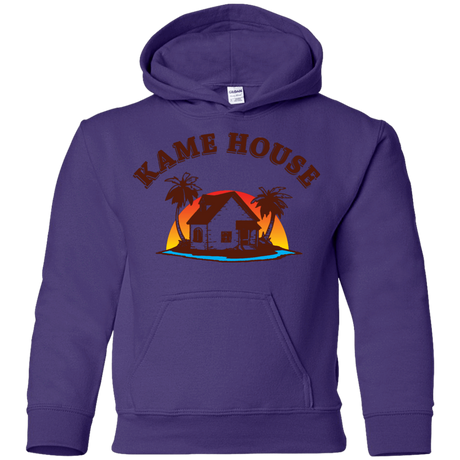 Sweatshirts Purple / YS Kame House Youth Hoodie
