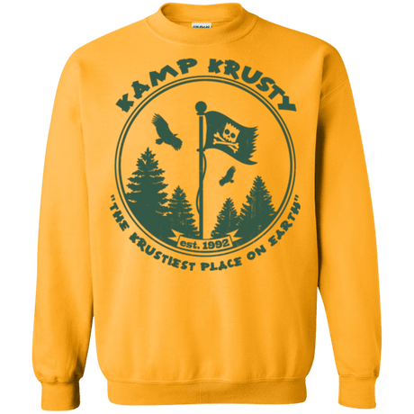 Sweatshirts Gold / Small Kamp Krusty Crewneck Sweatshirt