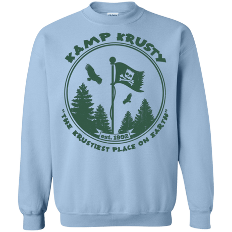 Sweatshirts Light Blue / Small Kamp Krusty Crewneck Sweatshirt