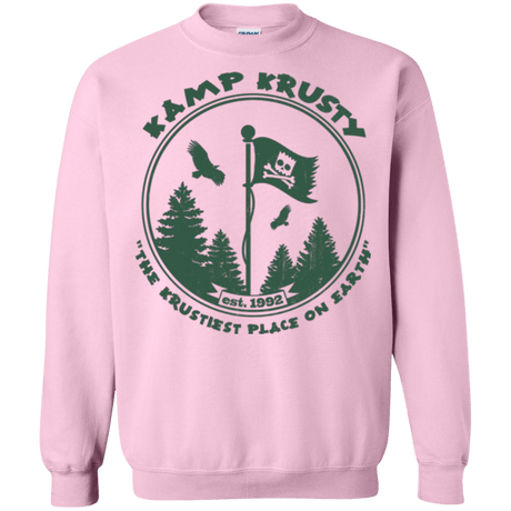 Sweatshirts Light Pink / Small Kamp Krusty Crewneck Sweatshirt