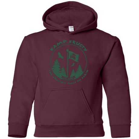 Sweatshirts Maroon / YS Kamp Krusty Youth Hoodie
