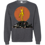 Sweatshirts Dark Heather / Small Karate Bill Crewneck Sweatshirt
