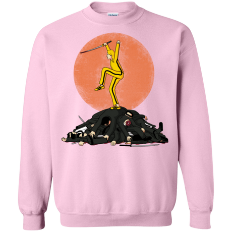Sweatshirts Light Pink / Small Karate Bill Crewneck Sweatshirt