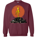 Sweatshirts Maroon / Small Karate Bill Crewneck Sweatshirt
