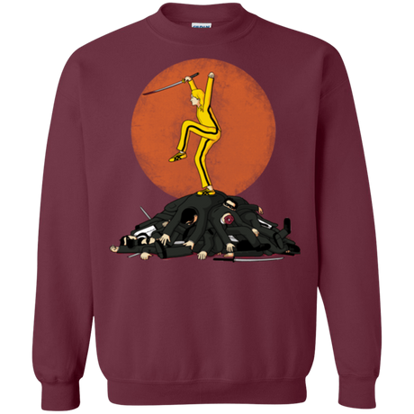 Sweatshirts Maroon / Small Karate Bill Crewneck Sweatshirt