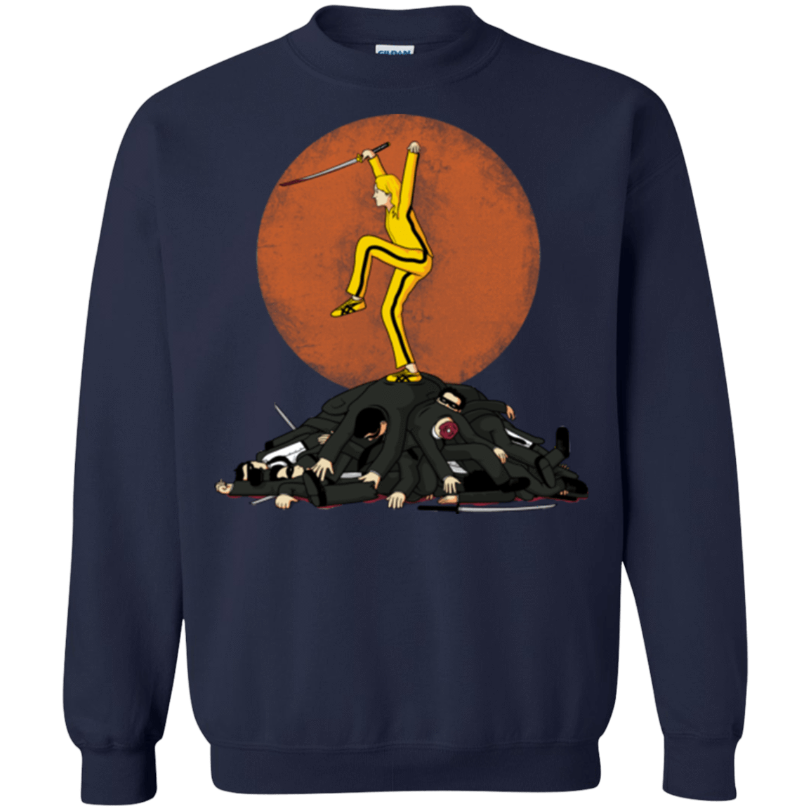Sweatshirts Navy / Small Karate Bill Crewneck Sweatshirt
