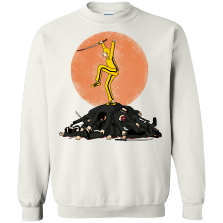 Sweatshirts White / Small Karate Bill Crewneck Sweatshirt