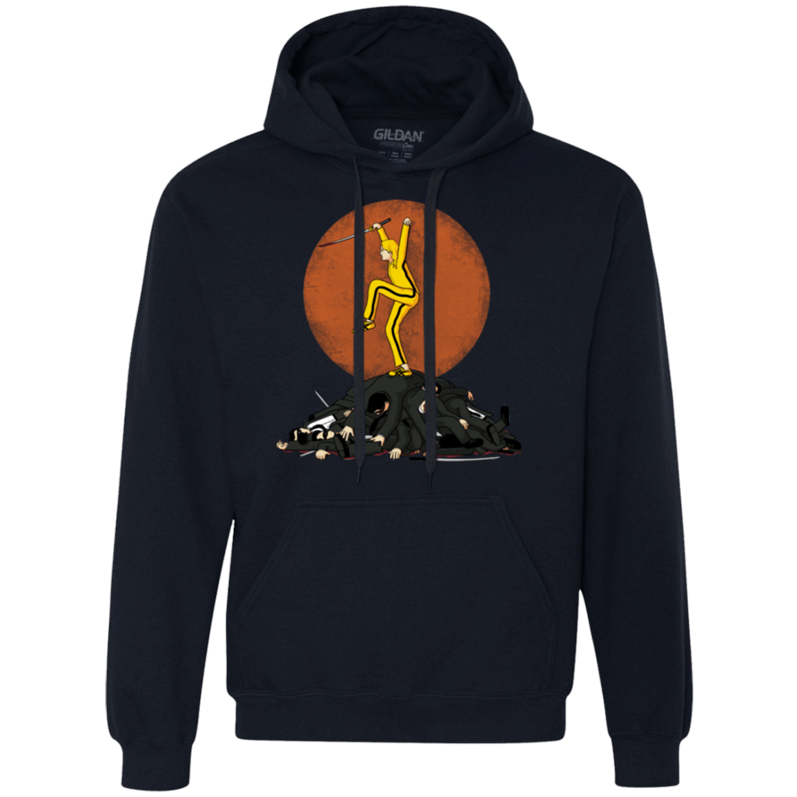 Sweatshirts Navy / Small Karate Bill Premium Fleece Hoodie