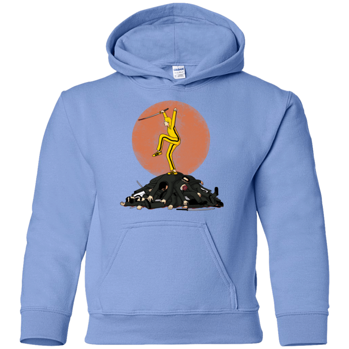 Sweatshirts Carolina Blue / YS Karate Bill Youth Hoodie