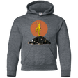 Sweatshirts Dark Heather / YS Karate Bill Youth Hoodie