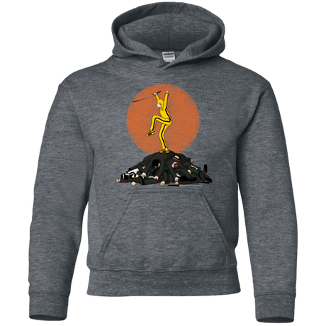 Sweatshirts Dark Heather / YS Karate Bill Youth Hoodie