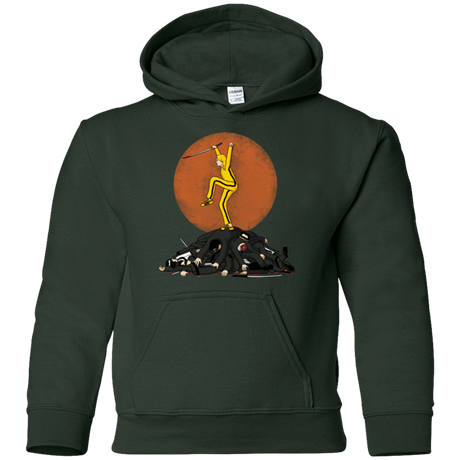 Sweatshirts Forest Green / YS Karate Bill Youth Hoodie