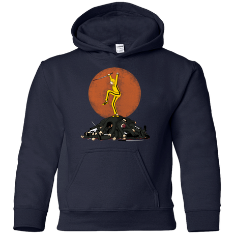 Sweatshirts Navy / YS Karate Bill Youth Hoodie