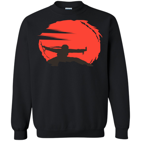 Sweatshirts Black / S Karate Crewneck Sweatshirt