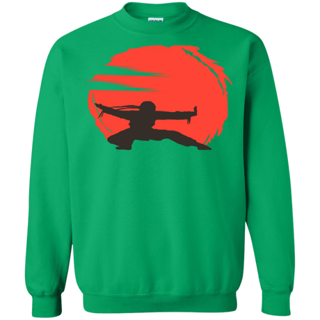 Sweatshirts Irish Green / S Karate Crewneck Sweatshirt