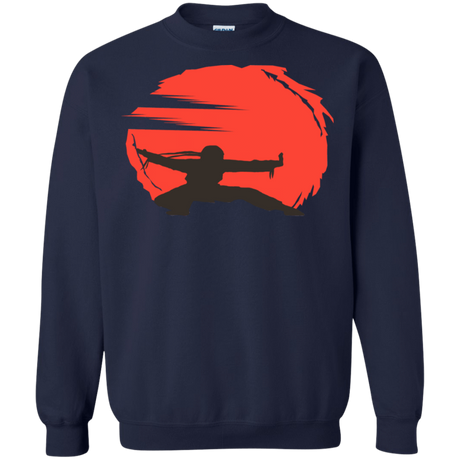 Sweatshirts Navy / S Karate Crewneck Sweatshirt