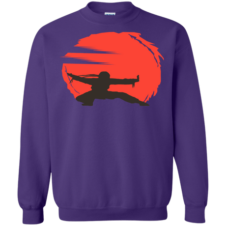 Sweatshirts Purple / S Karate Crewneck Sweatshirt