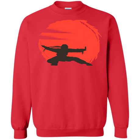 Sweatshirts Red / S Karate Crewneck Sweatshirt