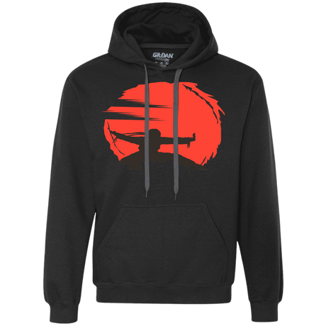 Sweatshirts Black / S Karate Premium Fleece Hoodie