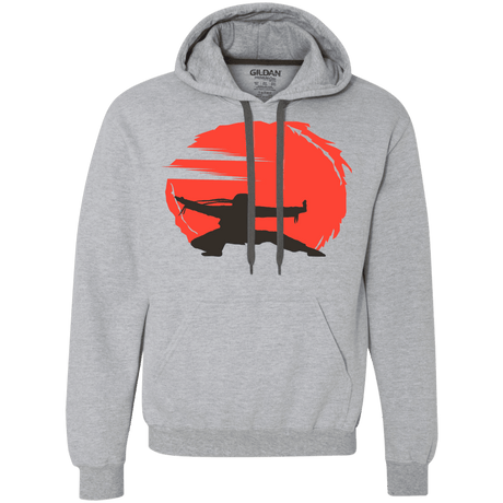 Sweatshirts Sport Grey / S Karate Premium Fleece Hoodie