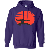 Sweatshirts Purple / S Karate Pullover Hoodie