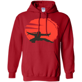 Sweatshirts Red / S Karate Pullover Hoodie