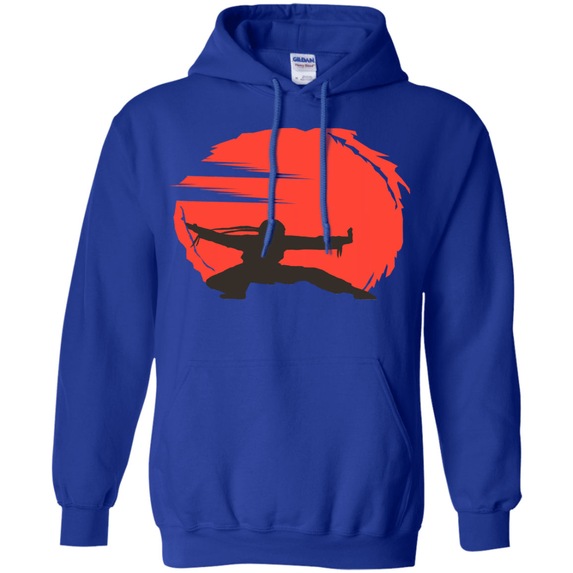 Sweatshirts Royal / S Karate Pullover Hoodie