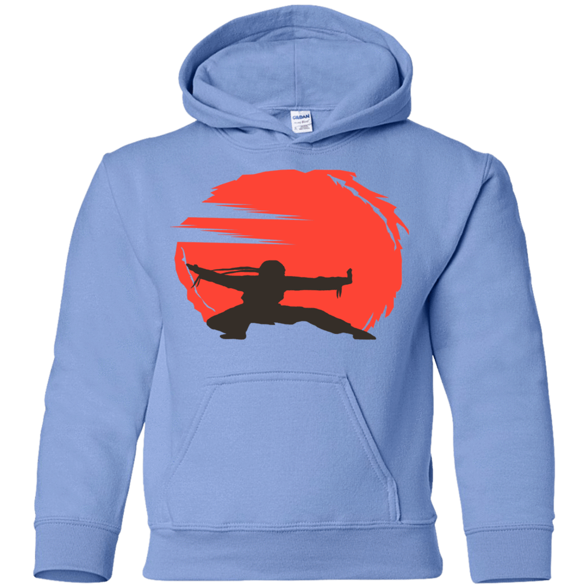 Sweatshirts Carolina Blue / YS Karate Youth Hoodie