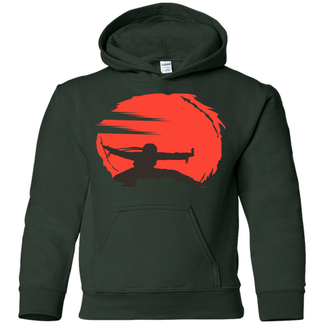 Sweatshirts Forest Green / YS Karate Youth Hoodie