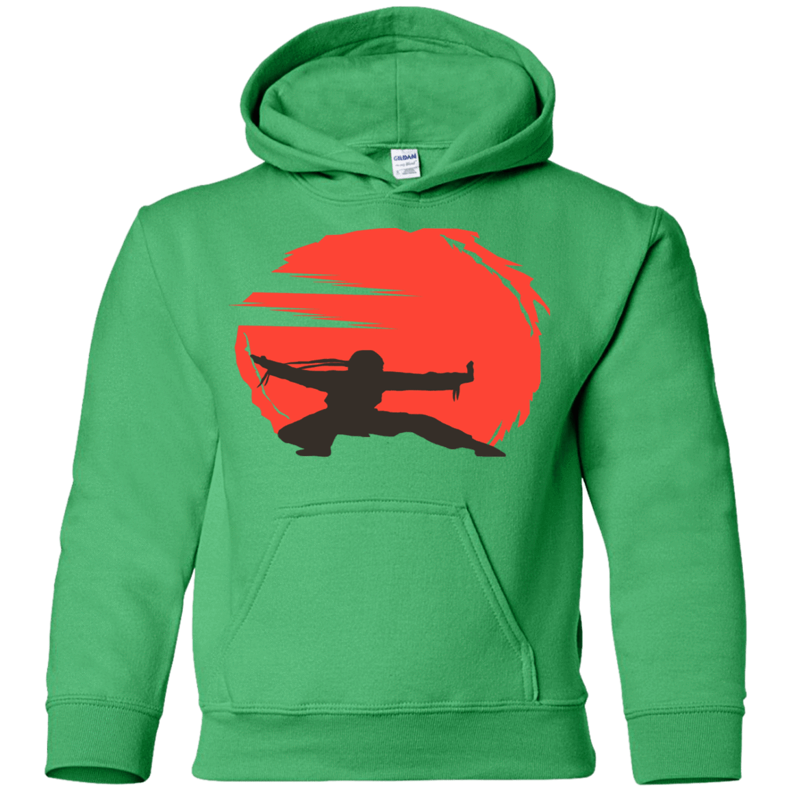 Sweatshirts Irish Green / YS Karate Youth Hoodie
