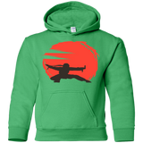 Sweatshirts Irish Green / YS Karate Youth Hoodie