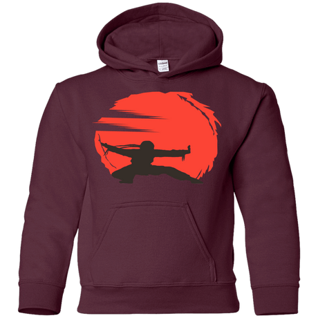 Sweatshirts Maroon / YS Karate Youth Hoodie