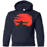 Sweatshirts Navy / YS Karate Youth Hoodie