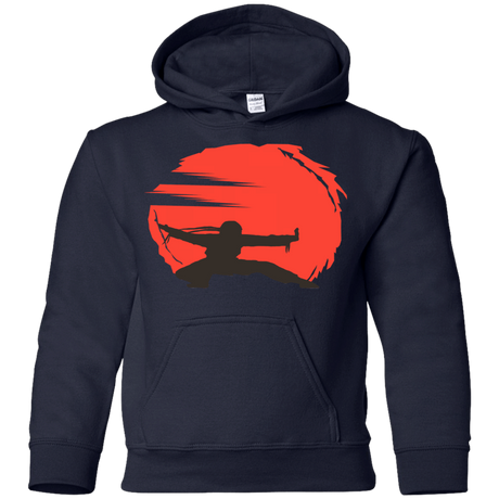 Sweatshirts Navy / YS Karate Youth Hoodie