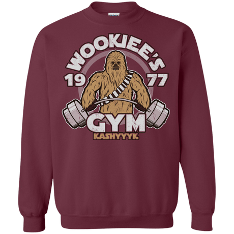 Sweatshirts Maroon / Small Kashyyyk Gym Crewneck Sweatshirt