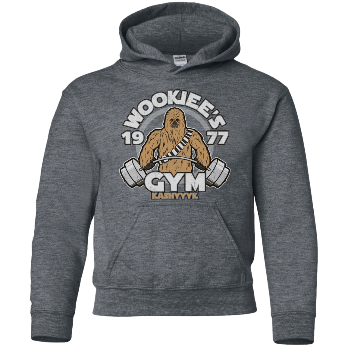 Sweatshirts Dark Heather / YS Kashyyyk Gym Youth Hoodie