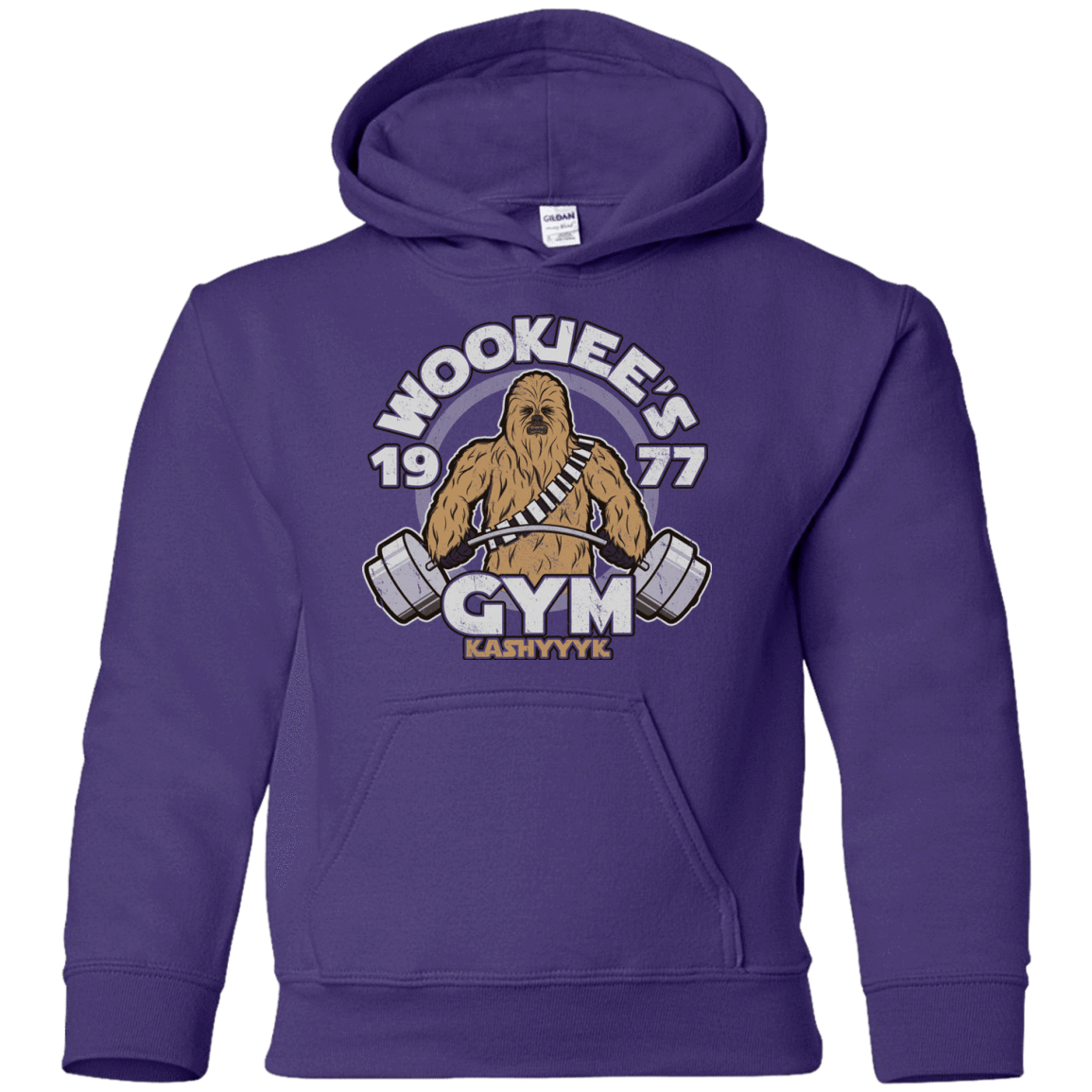 Sweatshirts Purple / YS Kashyyyk Gym Youth Hoodie