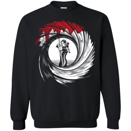 Sweatshirts Black / Small Kat Shot Crewneck Sweatshirt
