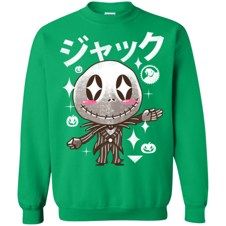 Sweatshirts Irish Green / Small Kawaii Before Christmas Crewneck Sweatshirt