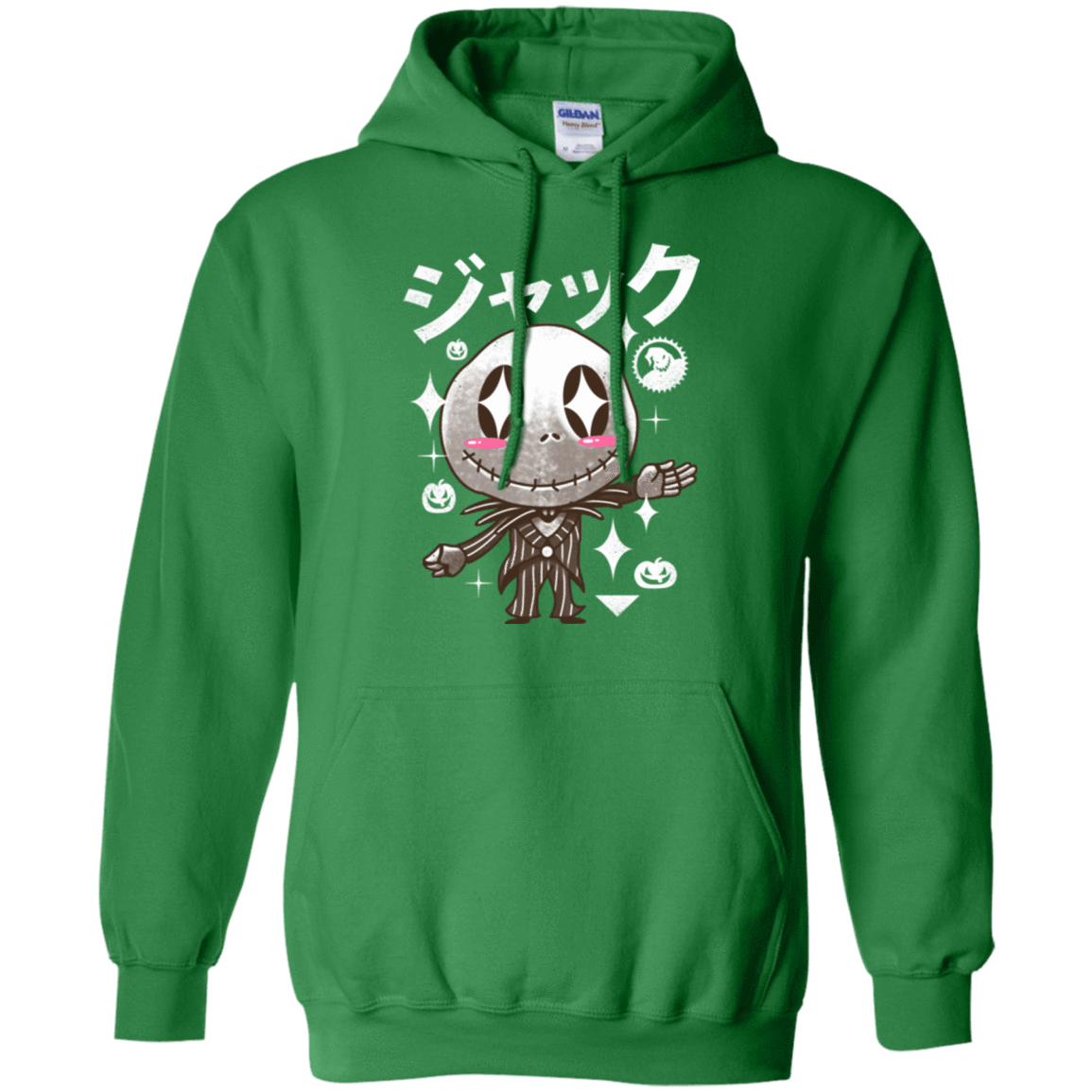 Sweatshirts Irish Green / Small Kawaii Before Christmas Pullover Hoodie