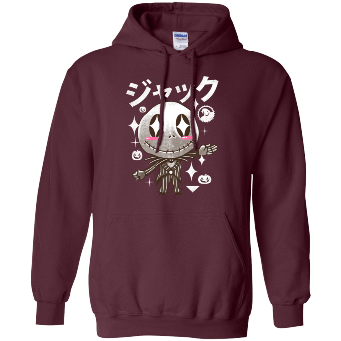 Sweatshirts Maroon / Small Kawaii Before Christmas Pullover Hoodie