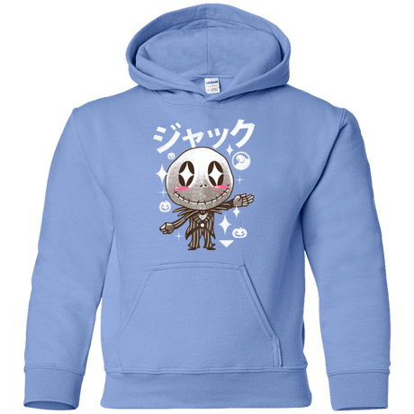 Sweatshirts Carolina Blue / YS Kawaii Before Christmas Youth Hoodie