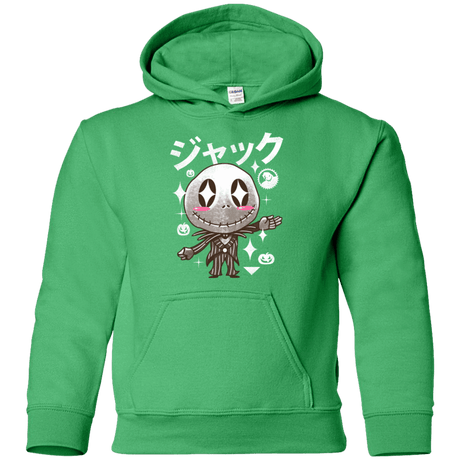 Sweatshirts Irish Green / YS Kawaii Before Christmas Youth Hoodie