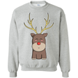 Sweatshirts Sport Grey / S Kawaii Christmas Reindeer Crewneck Sweatshirt