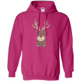 Sweatshirts Heliconia / S Kawaii Christmas Reindeer Pullover Hoodie