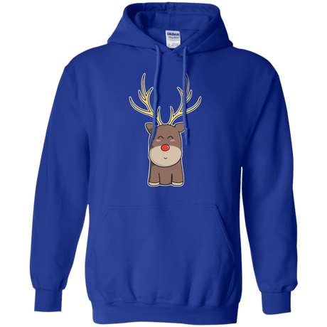 Sweatshirts Royal / S Kawaii Christmas Reindeer Pullover Hoodie