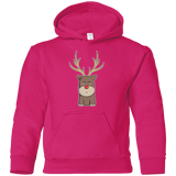 Sweatshirts Heliconia / YS Kawaii Christmas Reindeer Youth Hoodie